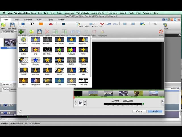 NCH VideoPad Video Editor Professional license keygen
